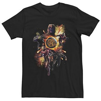 Men's Marvel Avengers Endgame Planet Explosion Tee