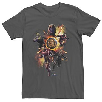 Men's Marvel Avengers Endgame Planet Explosion Tee