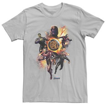 Men's Marvel Avengers Endgame Planet Explosion Tee