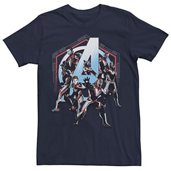 Men's Marvel Avengers Endgame Team Suit Group Shot Tee