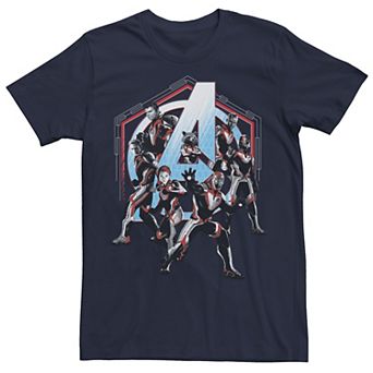 Men's Marvel Avengers Endgame Team Suit Group Shot Tee