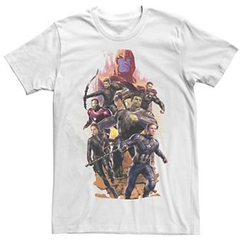 Men's Marvel Avengers Endgame Final Battle Collage Tee