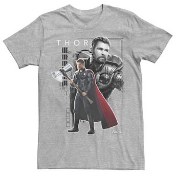 Men's Marvel Avengers Endgame Thor Collage Portrait Tee