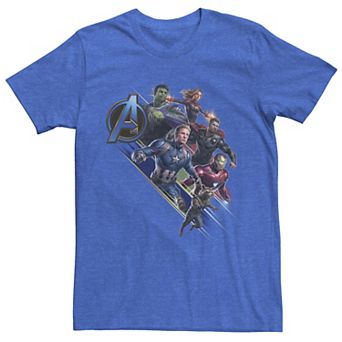Men's Marvel Avengers Endgame Action Pose Logo Tee