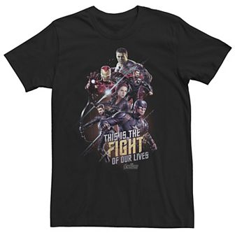Men's Marvel Avengers Endgame "Fight of Our Lives" Graphic Tee
