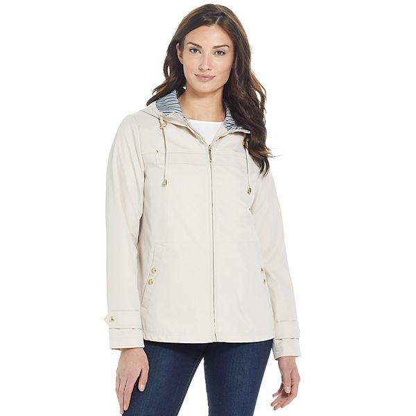 Women's Weathercast Hooded Windbreaker Jacket