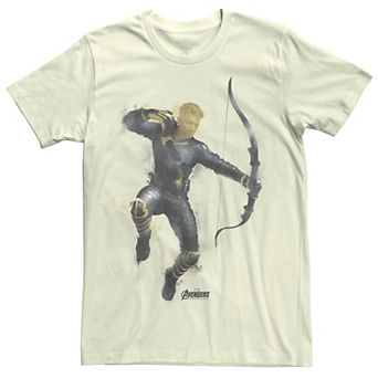 Men's Marvel Avengers Endgame Haweye Spray Paint Tee