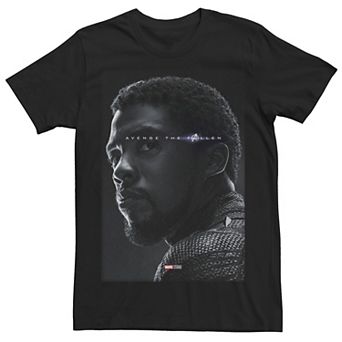 Men's Marvel Avengers Endgame Black Panther Avenge The Fallen Tee
