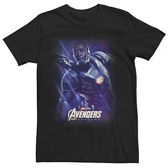 Men's Marvel Avengers: Endgame War Machine Galactic Poster Tee