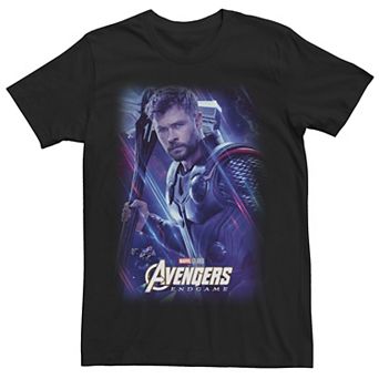 Men's Marvel Avengers Endgame Thor Galactic Poster Tee