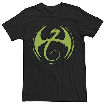 Men's Marvel Iron Fist Classic Dragon Logo Tee