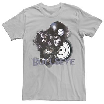Men's Marvel Retro Bullseye Collage Action Portrait Tee