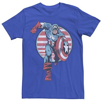 Men's Marvel Captain America Charge Tee