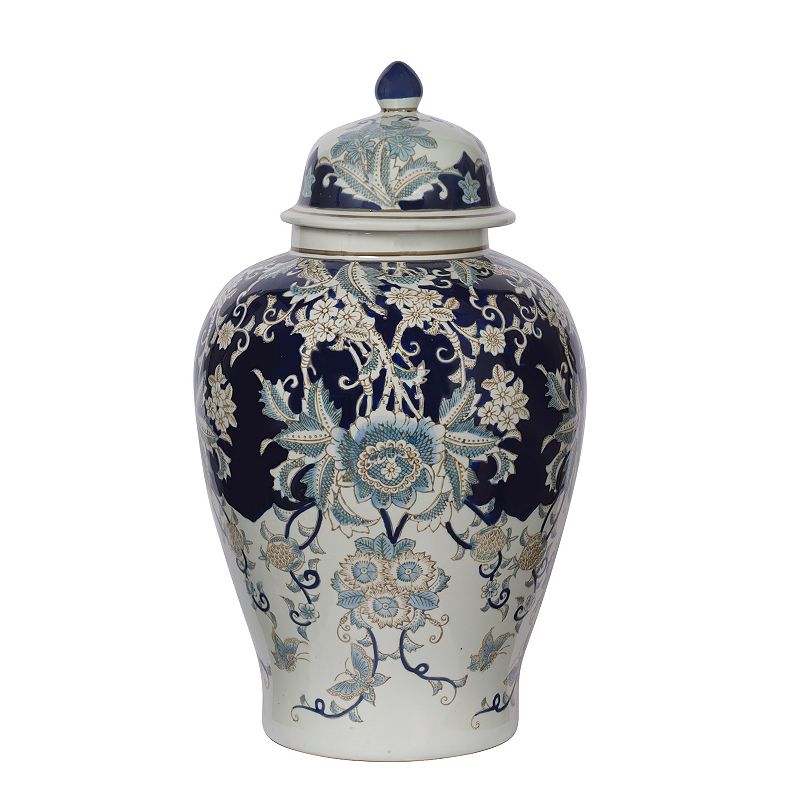 64114238 Bryn Ginger Decorative Jar Table Decor, Blue sku 64114238