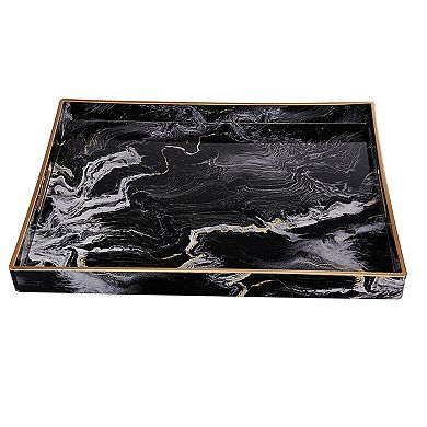 Quinn Rectangular 2-Piece Tray Set