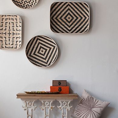 Geometric Decorative Tray 2-piece Set