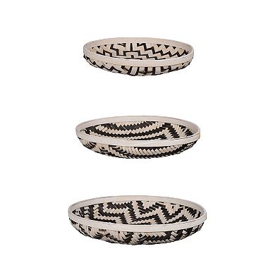 Geometric Decorative Tray 3-piece Set