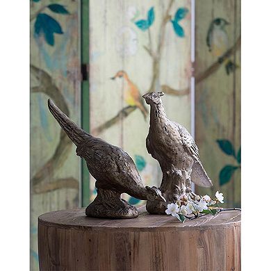 A&B Home Arturo Grazing Pheasant Table Decor
