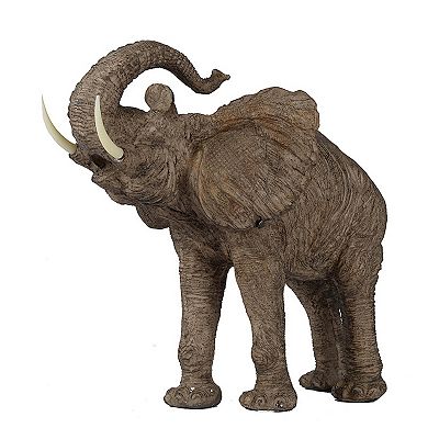 A&B Home Tai Trumpeting Elephant Table Decor