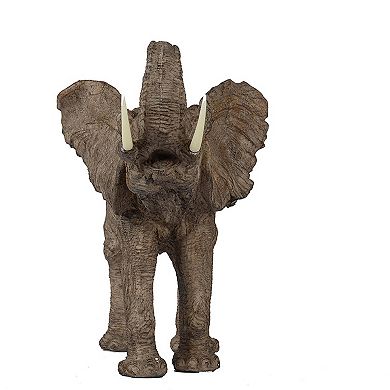 A&B Home Tai Trumpeting Elephant Table Decor