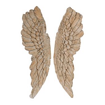 A&B Home Soar Angel Wings Wall Decor 2 pc Set