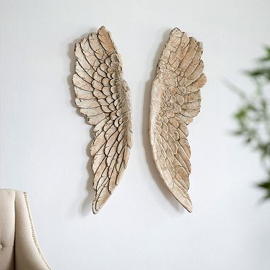 Soar Angel Wings Wall Decor 2-piece Set