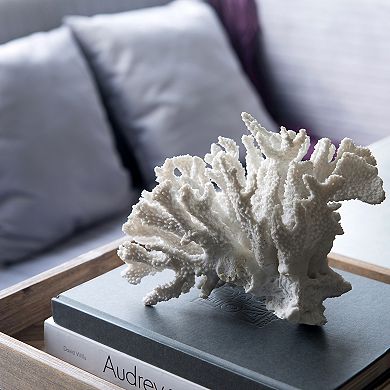A&B Home Inna Rising Faux Coral Table Decor