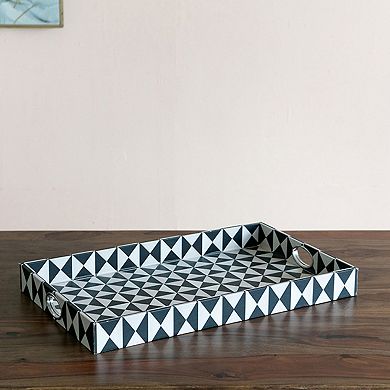 Hanley Geometric Decorative Tray Table Decor