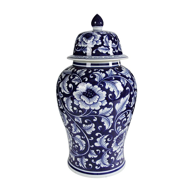 Aline Ginger Small Decorative Jar Table Decor, Blue