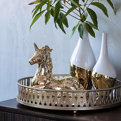 Flora and Fauna Unicorn Figurine