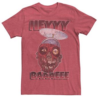 Men's Marvel Deadpool Hey Bae Zombie Vintage Tee