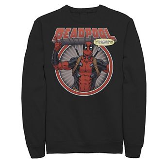 Men's Marvel Deadpool Chump In The Deadpool Sweatshirt
