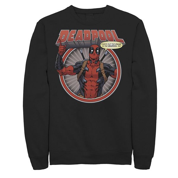 Marvel Check Out The Chump In The DEADPOOL Sudadera con Capucha 