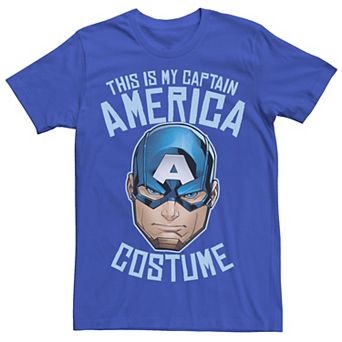 Men's Marvel Captain America Halloween Costume Tee