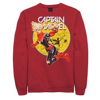 Men's Marvel Captain Marvel Earth's Mightiest Hero Fleece