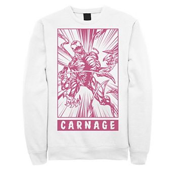 Men's Marvel Venom Carnage Symbiote Comic Fleece