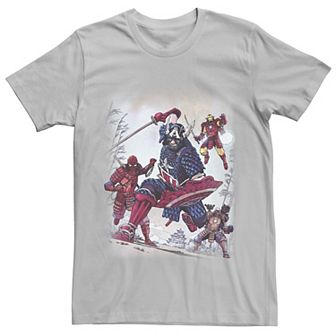 Men's Marvel Avengers Assemble Samurai Warriors Tee