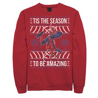 Men's Marvel Amazing Spider-Man Christmas Fleece
