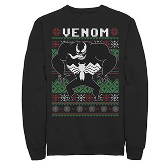 Men's Marvel Spider-Man Venom Christmas Knit Fleece