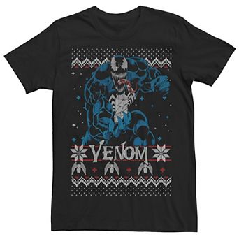 Men's Marvel Venom Vintage Knit Style Tee