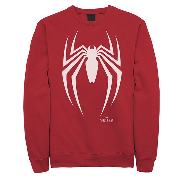  Marvel Spider-Man 2 Game Spider Logo Pullover Hoodie :  Clothing, Shoes & Jewelry