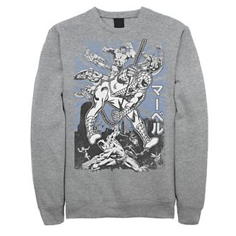 Men's Marvel Avengers Kanji Group Shot Fleece