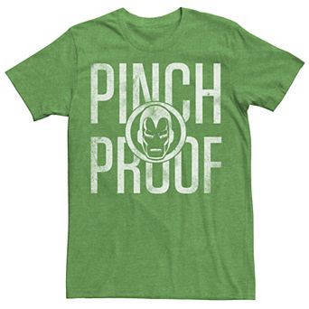 Men's Marvel Iron Man Pinch Proof St. Patrick's Tee