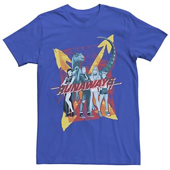 Men's Marvel Runaways Group Shot Tee