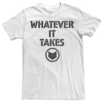Men's Marvel Avengers Endgame Whatever It Takes Hawkeye Logo Graphic Tee