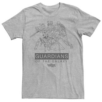 Men's Marvel Guardians of the Galaxy 2 Team Ready Graphic Tee