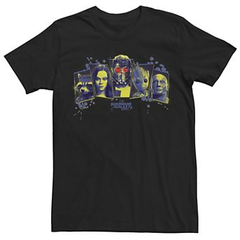 Men's Marvel Guardians of the Galaxy 2 Team Panels Graphic Tee