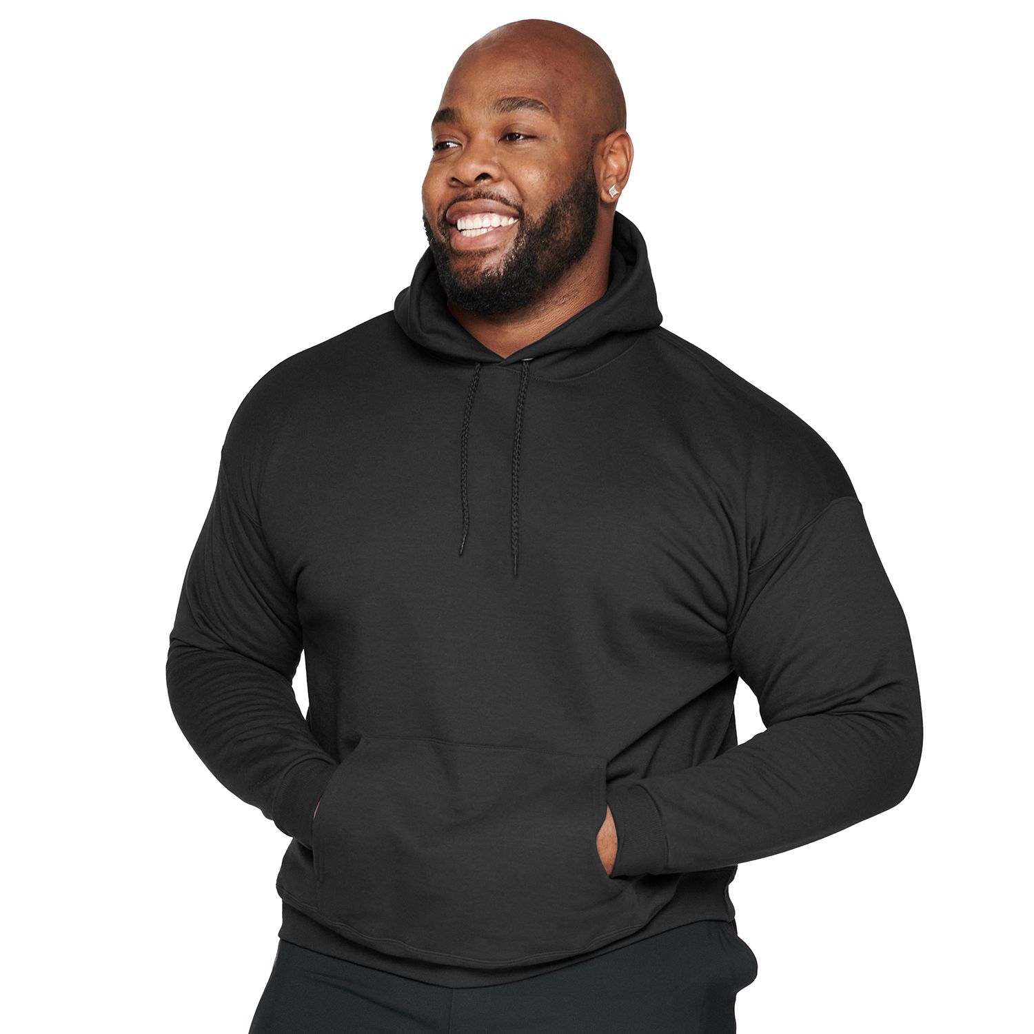 hanes big and tall hoodies