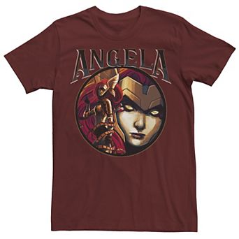 Men's Marvel Angela Guardians of the Galaxy Circle Tee