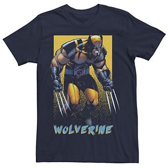 Men's Marvel X-Men Wolverine Classic Color Pop Tee